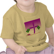 Progressista Cristão brasileiro Logo T-shirt