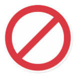 Prohibition Sign/No Symbol