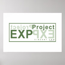 Project EXP (green) Posters