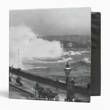 Promenade at Douglas, early 20th century 3 Ring Binders