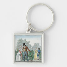 Promenade at Fontenay-aux-Roses Keychain