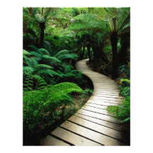Promenade de nature en-tête de lettre customisable