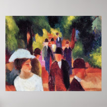 Promenade II by August Macke Print