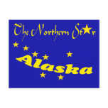 Promo Postcard The Northern Star Alaska Flag PC