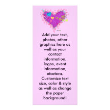 PROMOTIONAL RACK CARDS - HEARTS A FIRE!