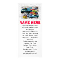 Promotional Rack Cards - Route 66 Classic Cars
