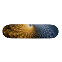 Promouvez - l'art de fractale planches à roulettes customisées
