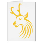 Pronghorn Antelope in Swish Drawing Style cards