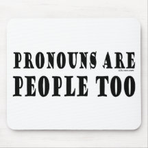 Pronouns Mouse Pads