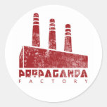 Propaganda factory sticker