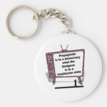 Propaganda Key Chain