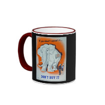 Propaganda Poster "If you don't need it ..." Mug