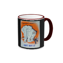 Propaganda Poster "If you don't need it ..." Mug