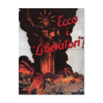 Propaganda Poster Postcard