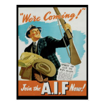Propaganda Poster Postcard