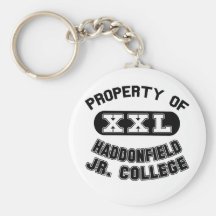 Property Haddonfield Junior College Products Keychain