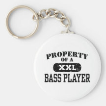 Property of a Bass Player Key Chain