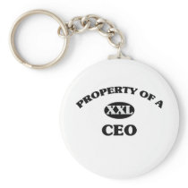 Property of a CEO Keychain