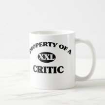 Property of a CRITIC Mugs