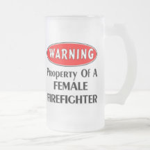 Property Of A Female Firefighter Mug