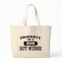 Property of a Hot Nurse bags