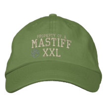 Property of a Mastiff Embroidered Hat
