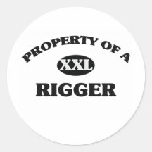 Property of a RIGGER Stickers