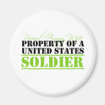 Property of a United States Soldier Magnet
