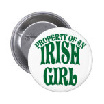 Property of an Irish Girl Button