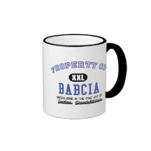 Property of Babcia Mugs