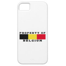 Property Of Belgium iPhone 5 Cover
