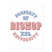 Property Of Bishop College Postcard