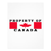 Property Of Canada Letterhead Design