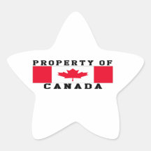 Property Of Canada Sticker