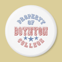 Property Of College Boynton magnets