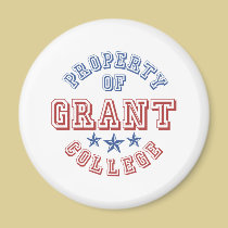 Property Of College Grant magnets