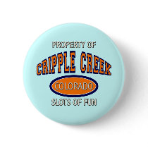 PROPERTY OF CRIPPLE CREEK COLORADO PINS