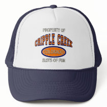 PROPERTY OF CRIPPLE CREEK COLORADO HATS