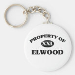 Property of ELWOOD Keychain
