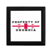 Property Of Georgia Keepsake Boxes