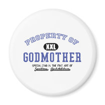 Property of Godmother Refrigerator Magnet