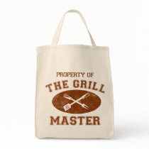 Property of Grill Master Canvas Bag