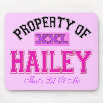 PROPERTY OF HAILEY MOUSE MAT