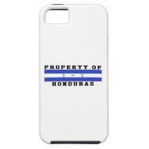 Property Of Honduras iPhone 5 Cases