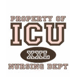 Property Of ICU Nurse Long Sleeve Tee Shirt