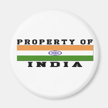 Property Of India Magnet