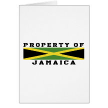 Property Of Jamaica Card