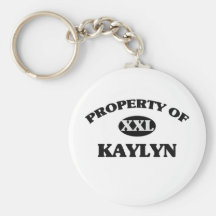 Property of KAYLYN Keychain