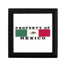 Property Of Mexico Jewelry Boxes