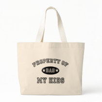 Property of My Kids Canvas Bag